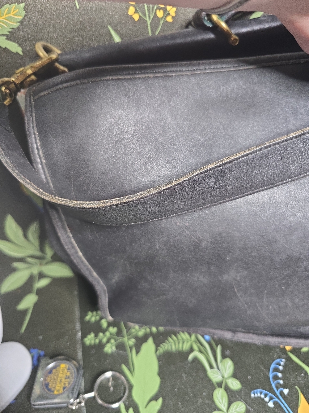 Vintage Coach Beekman Black Leather Briefcase USED READ DESCRIPTION - Picture 11 of 16